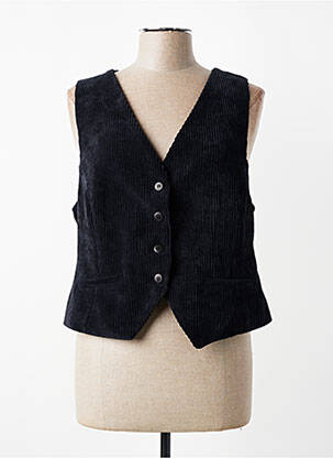 Gilet sans manche noir AMELIE & AMELIE femme