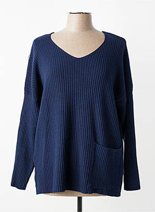 Pull bleu TERRA DI SIENA femme