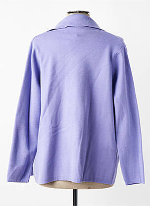 Gilet manches longues bleu JS MILLENIUM femme