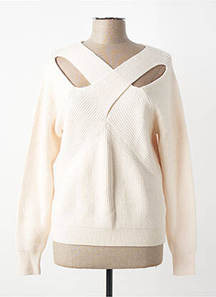 Pull blanc MORGAN femme