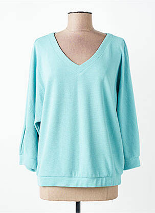 T-shirt bleu TOM TAILOR femme