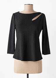 T-shirt noir AMELIE & AMELIE femme
