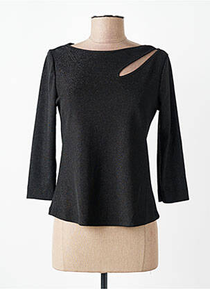 T-shirt noir AMELIE & AMELIE femme