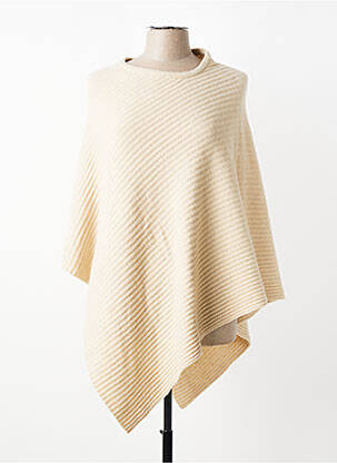 Poncho beige PIECES femme