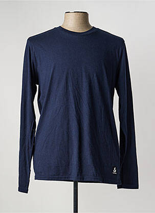 T-shirt bleu JACK & JONES homme