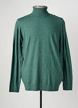 Pull col roulé vert TOM TAILOR homme