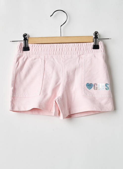 Short rose GUESS fille
