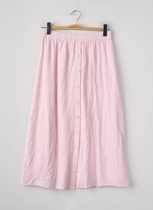 Jupe mi-longue rose VERO MODA femme