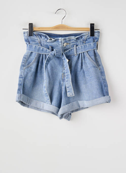 Short bleu MORGAN femme