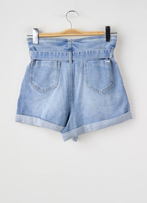 Short bleu MORGAN femme
