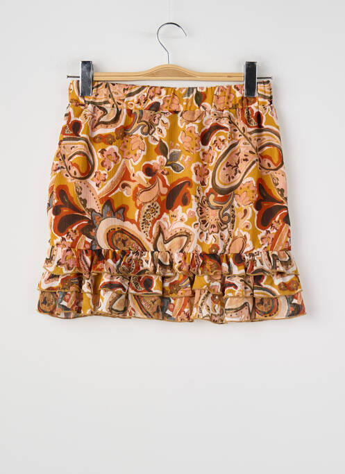 Jupe courte orange NAF NAF femme