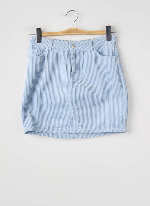Jupe courte bleu ONLY femme