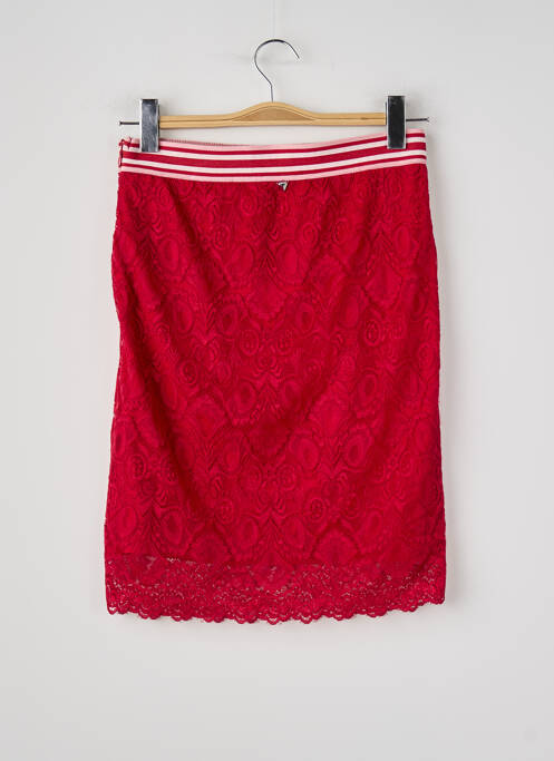 Jupe courte rouge GUESS femme