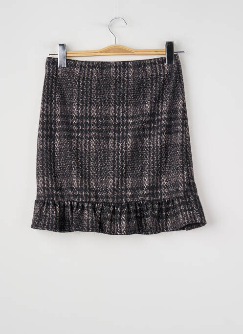Jupe courte gris MORGAN femme