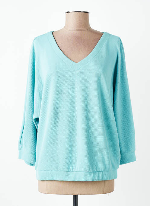 T-shirt bleu TOM TAILOR femme