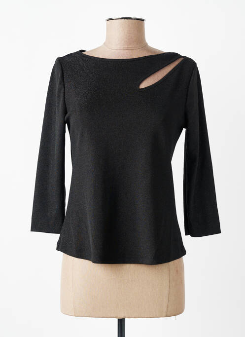 T-shirt noir AMELIE & AMELIE femme