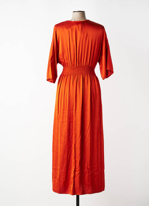 Robe longue orange TERRA DI SIENA femme