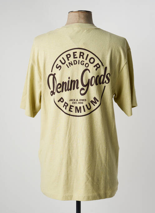 T-shirt beige JACK & JONES homme