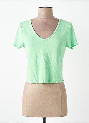 T-shirt vert ONLY femme