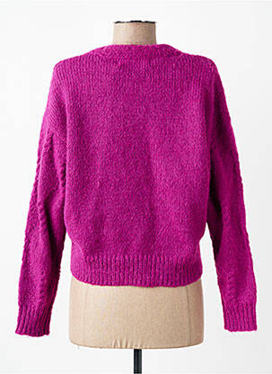 Gilet manches longues violet VERO MODA femme
