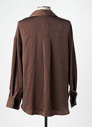 Chemisier marron ONLY femme