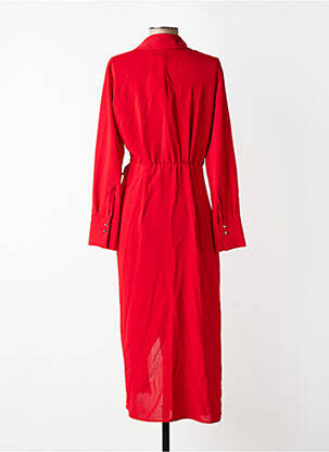Robe longue rouge MANGO femme