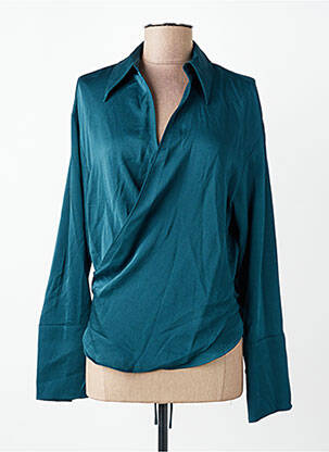 Chemisier vert MANGO femme