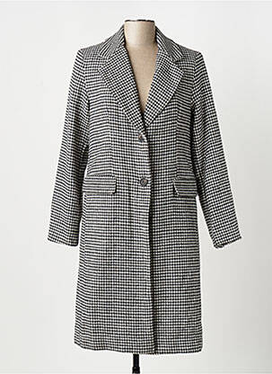 Manteau long noir VILA femme