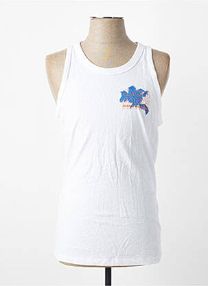Débardeur blanc JACK & JONES homme