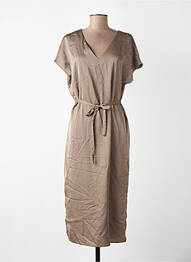 Robe courte marron VILA femme