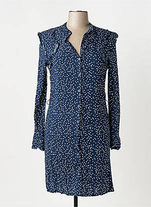 Robe courte bleu CLOUDS OF FASHION femme