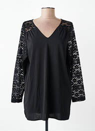 Chemisier noir ZABAIONE femme