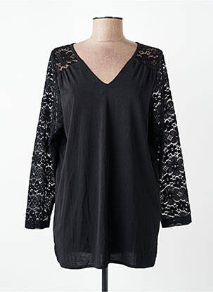 Chemisier noir ZABAIONE femme