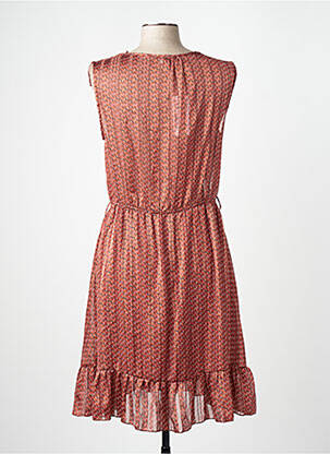 Robe mi-longue orange MOLLY BRACKEN femme