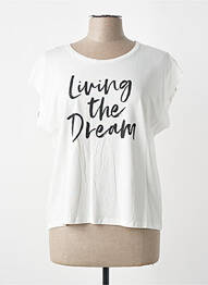 T-shirt blanc MORGAN femme