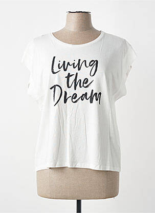T-shirt blanc MORGAN femme