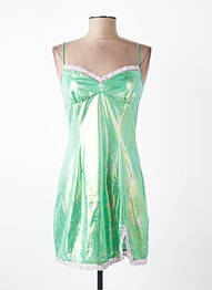 Robe courte vert OGL femme