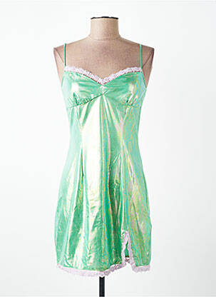 Robe courte vert OGL femme