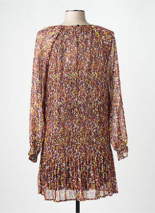 Robe mi-longue beige MANGO femme