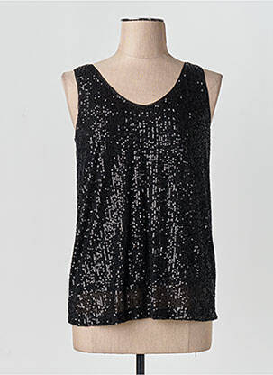 Top noir STREET ONE femme