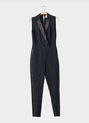 Combi-pantalon noir MORGAN femme