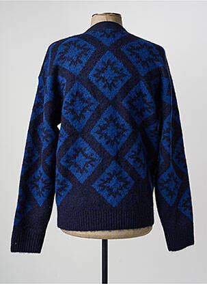 Gilet manches longues bleu JACK & JONES homme