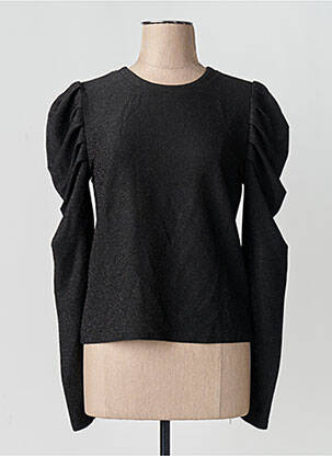 Pull noir MORGAN femme