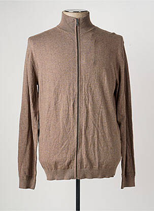 Gilet manches longues beige TOM TAILOR homme