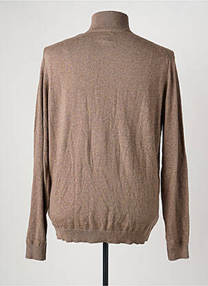 Gilet manches longues beige TOM TAILOR homme