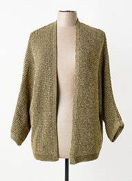 Gilet manches longues vert VERO MODA femme