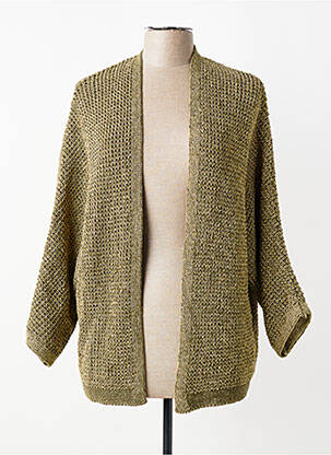 Gilet manches longues vert VERO MODA femme