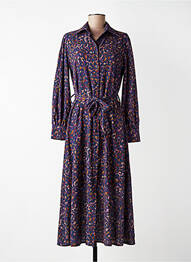 Robe longue multicolore BELLITA femme