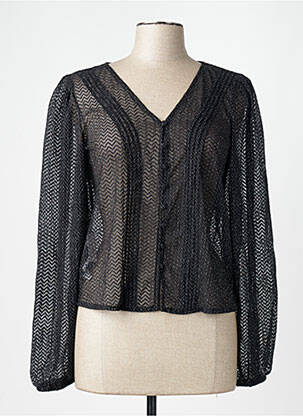 Top noir MANGO femme