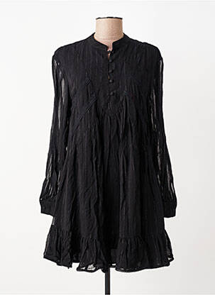 Robe courte noir MANGO femme